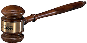 Legion Walnut Gavel